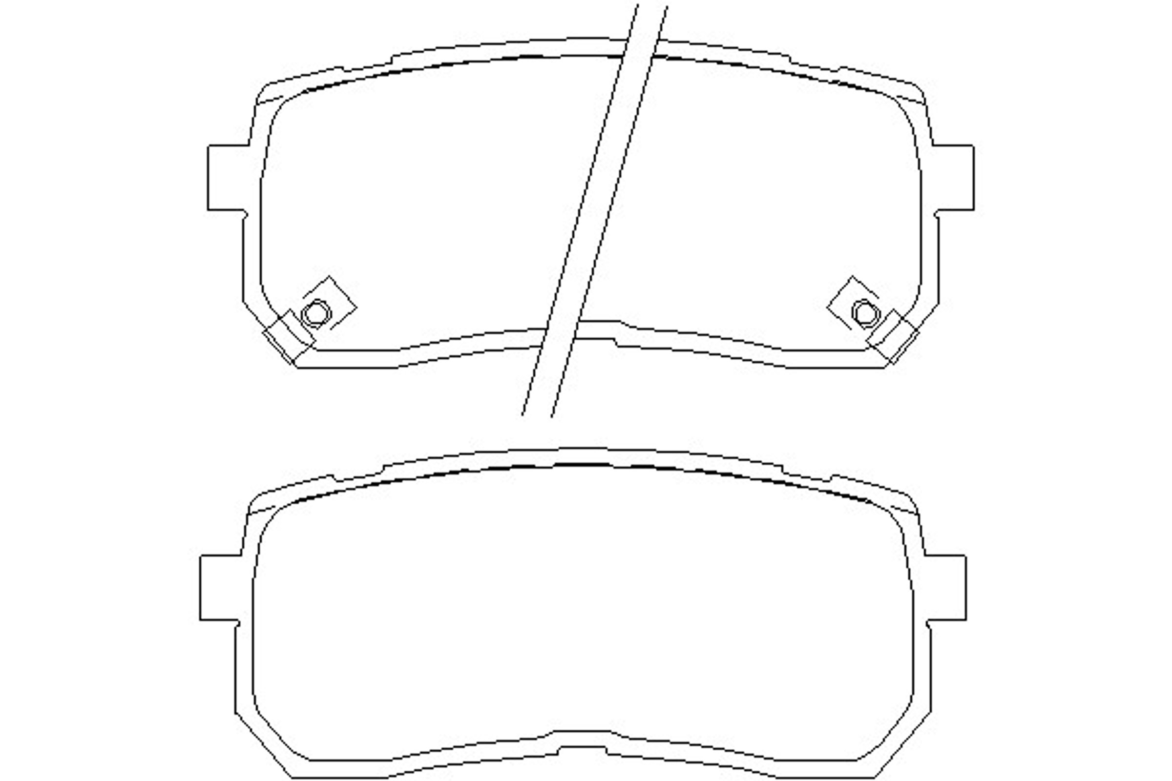 Колодки тормозные дисковые MINTEX MDB2922