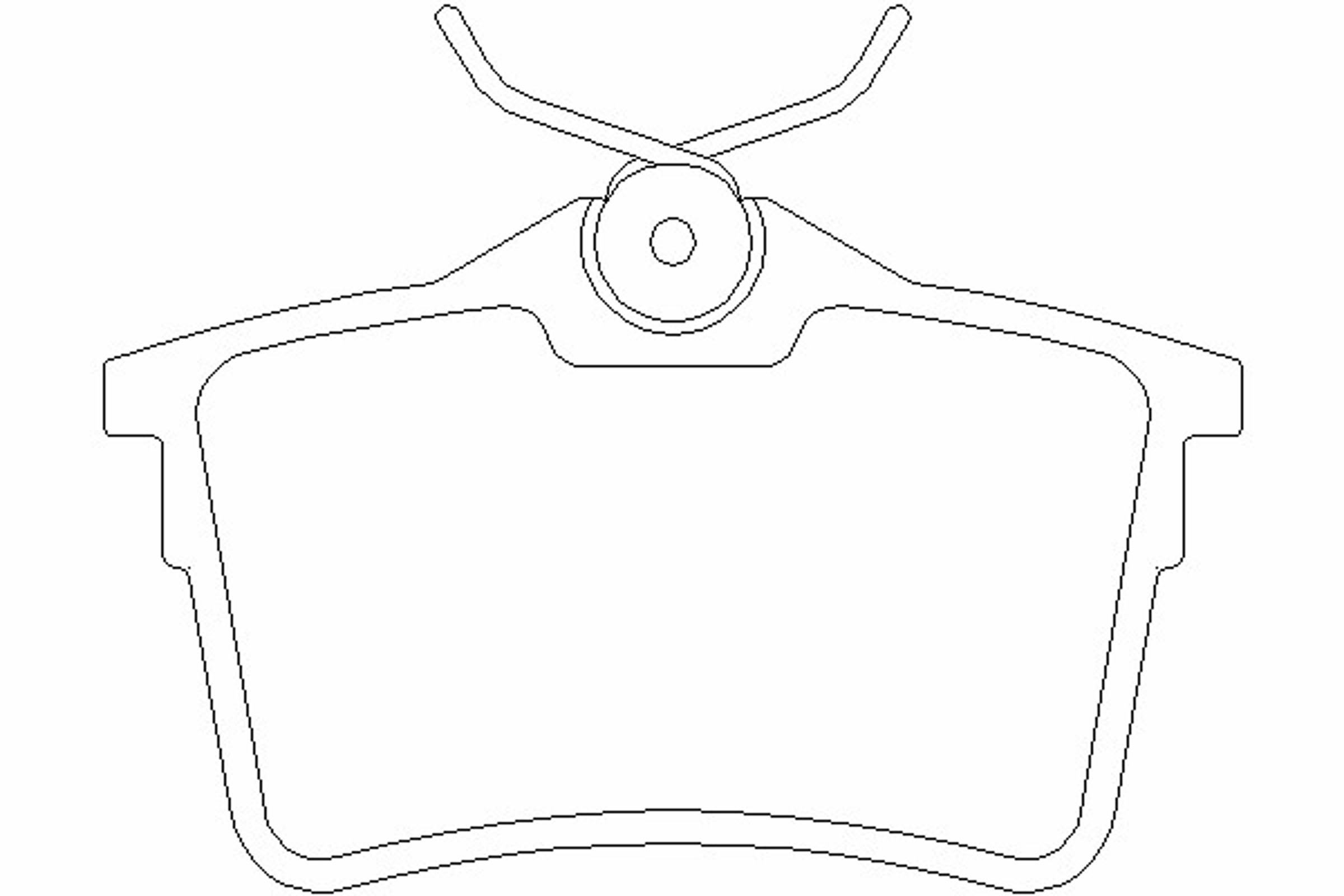 Комплект тормозных колодок дисковый тормоз MINTEX MDB2978