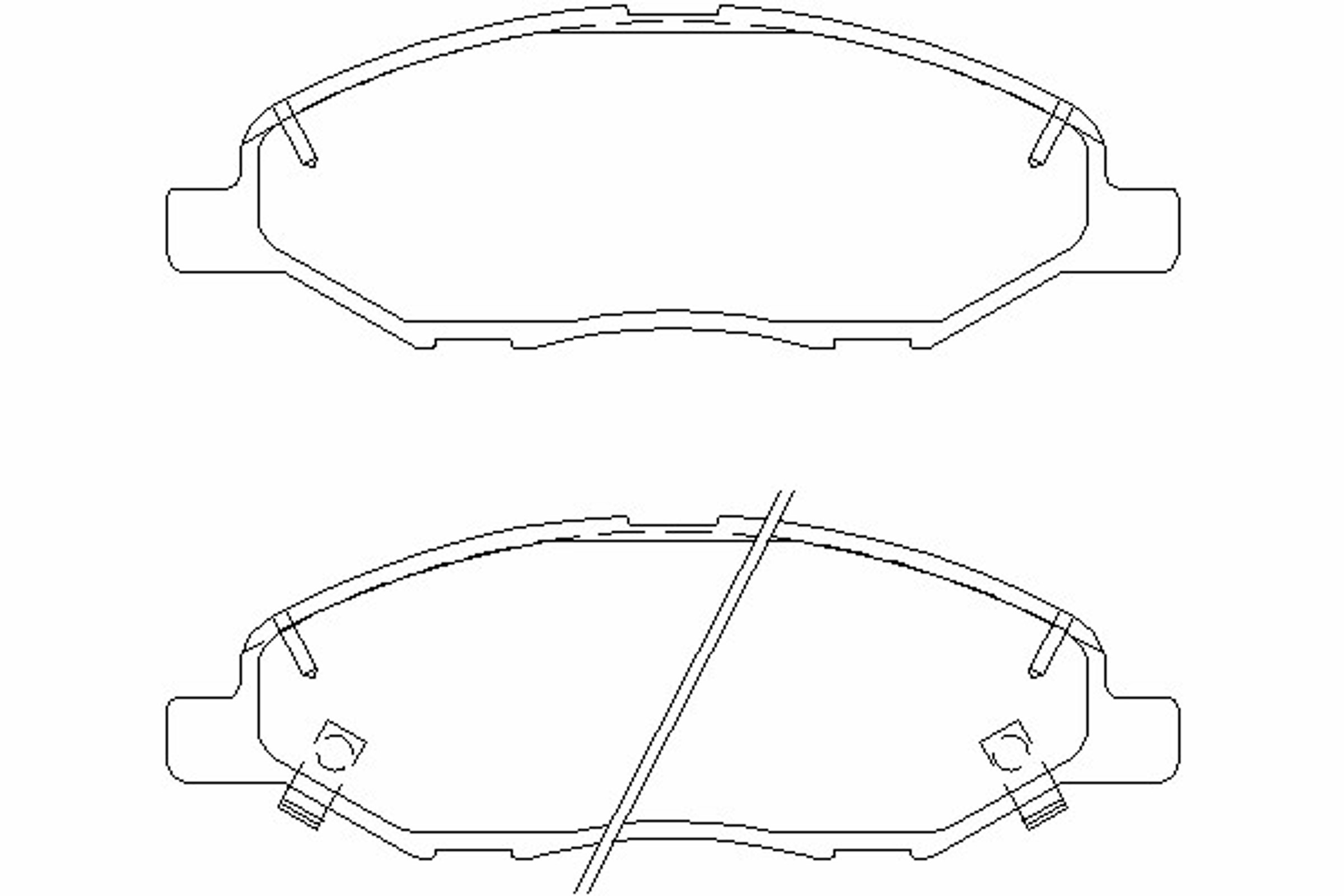 Колодки тормозные дисковые MINTEX MDB3009