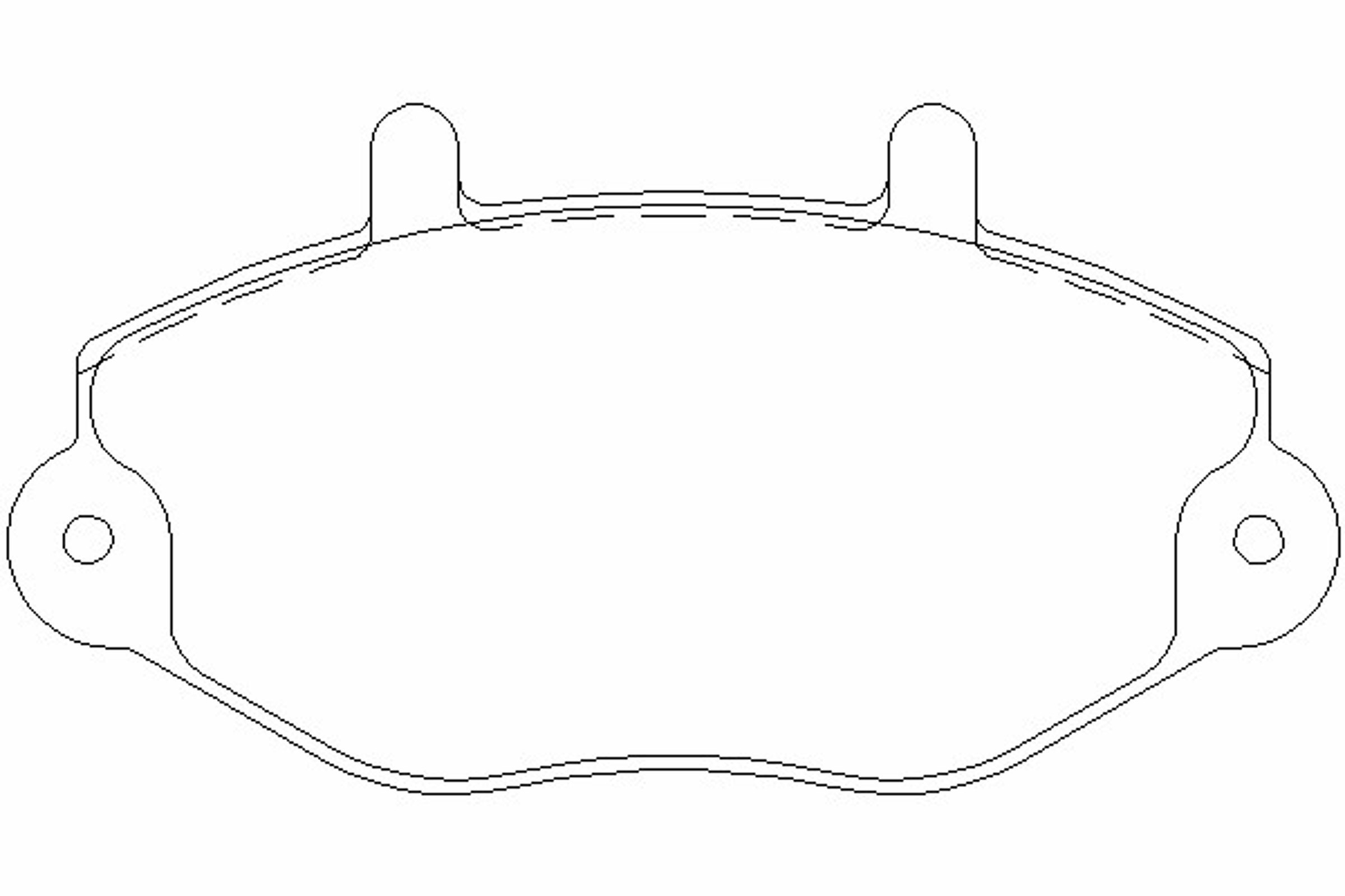 Комплект тормозов дисковый тормозной механизм MINTEX MDK0155