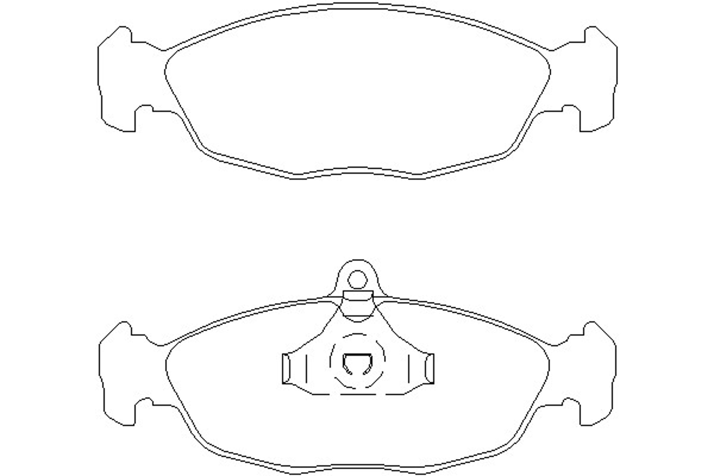 Комплект тормозов дисковый тормозной механизм MINTEX MDK0157
