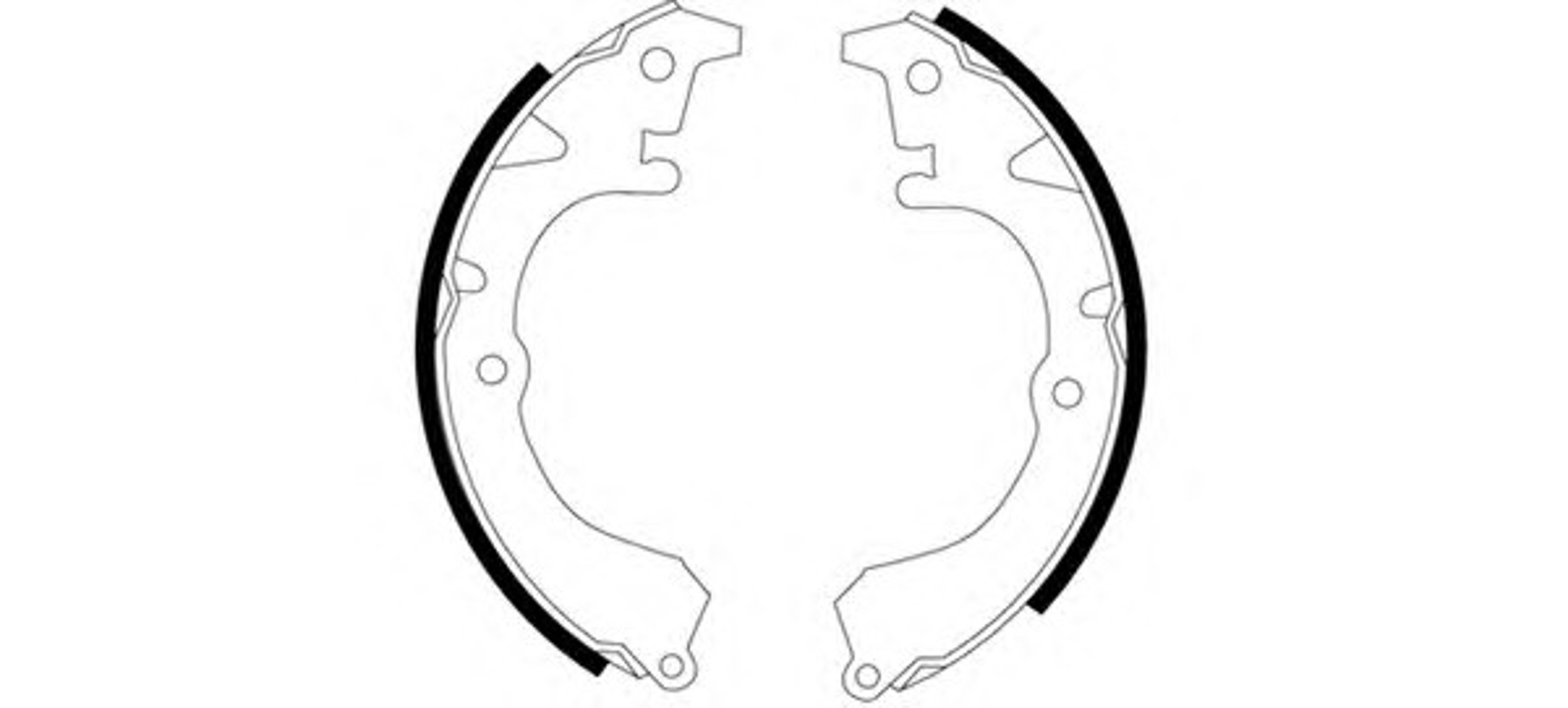 Комплект тормозных колодок MINTEX MFR246