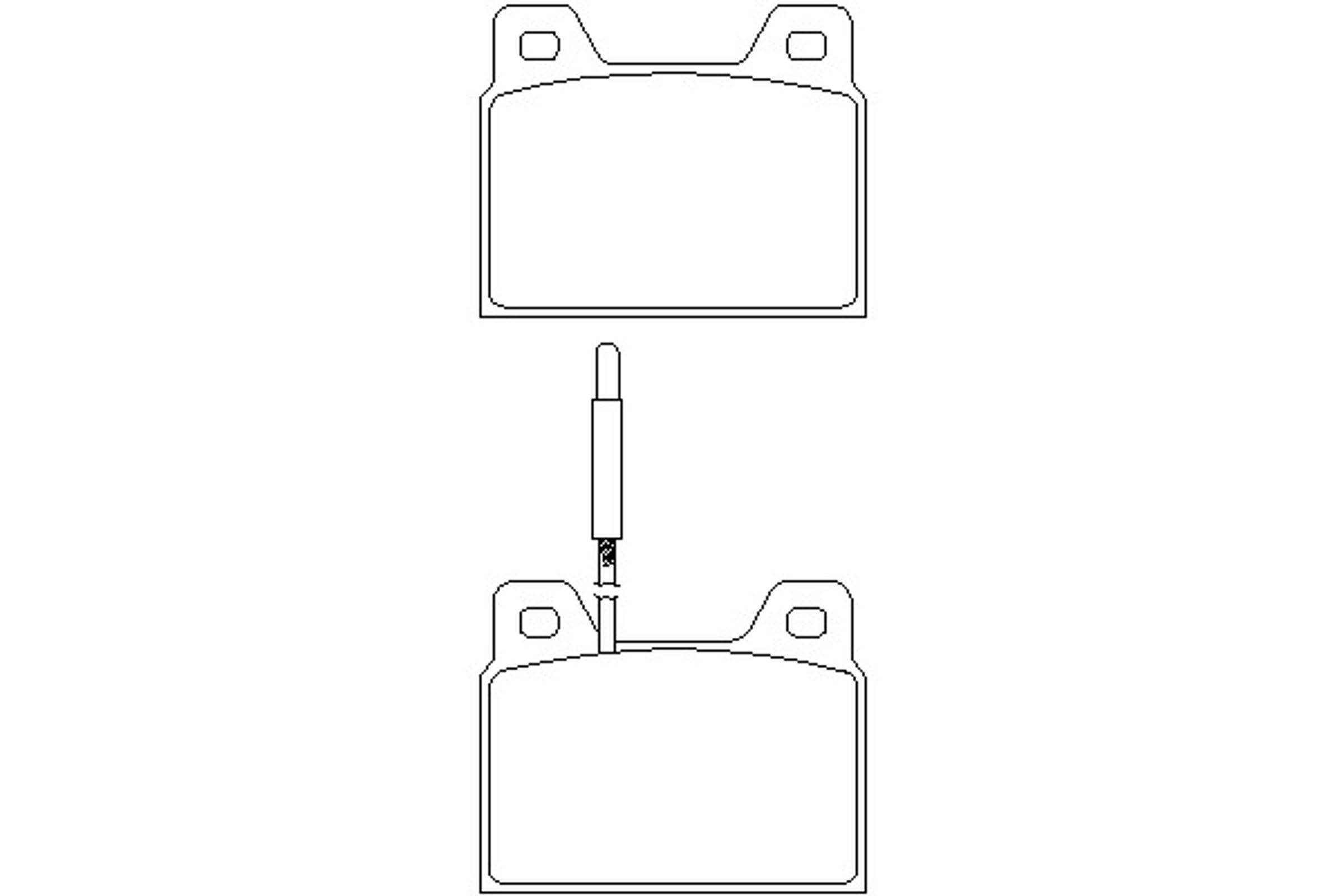 Колодки тормозные дисковые MINTEX MGB560