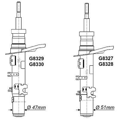 Запчасть MONROE G8330