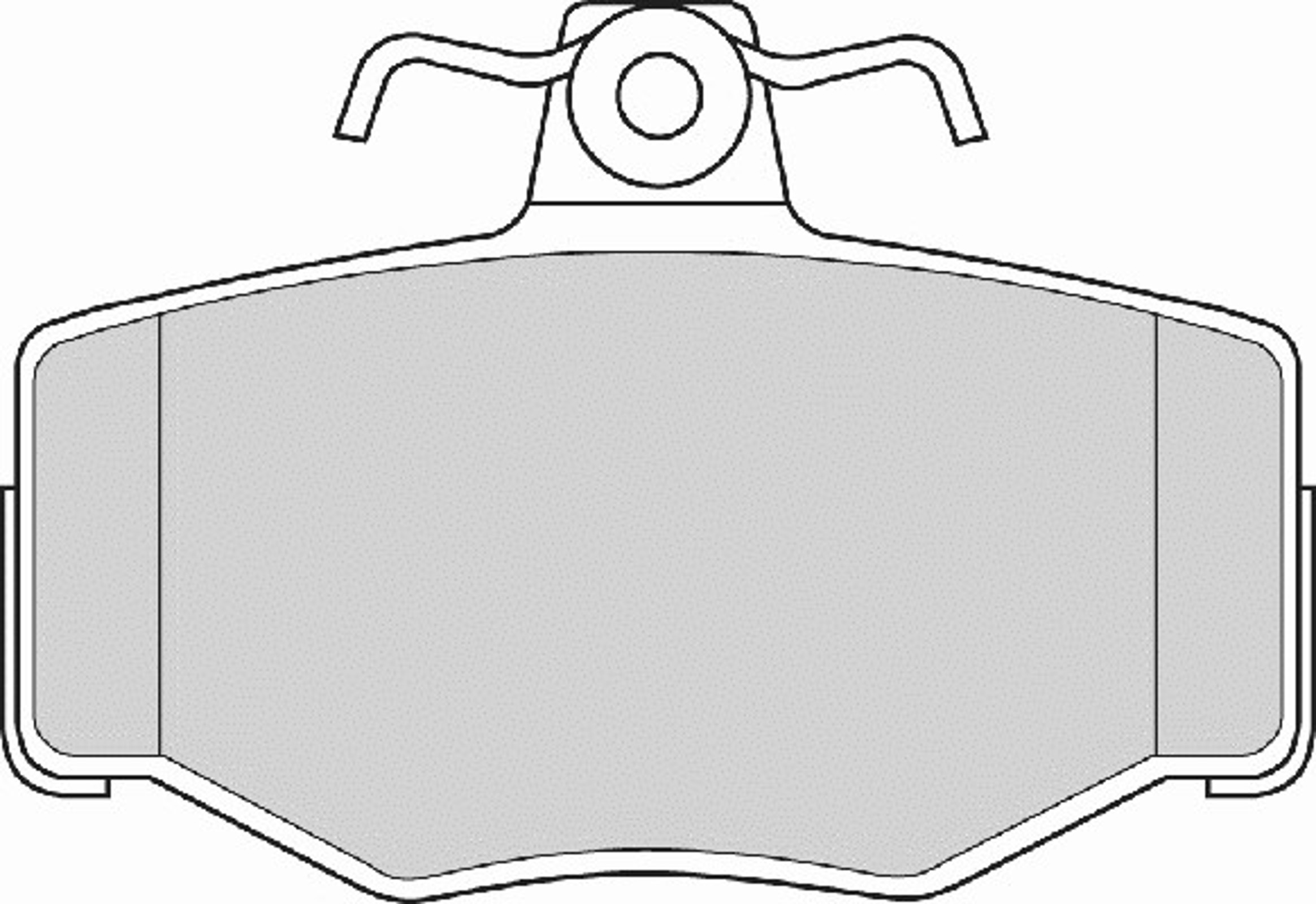 Колодки тормозные дисковые NECTO FD6477A