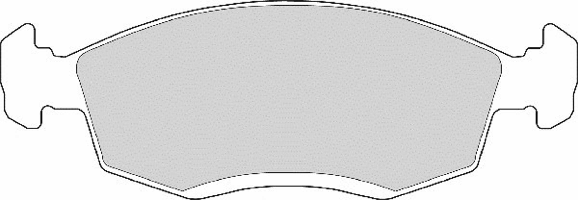 Колодки тормозные дисковые NECTO FD6525A