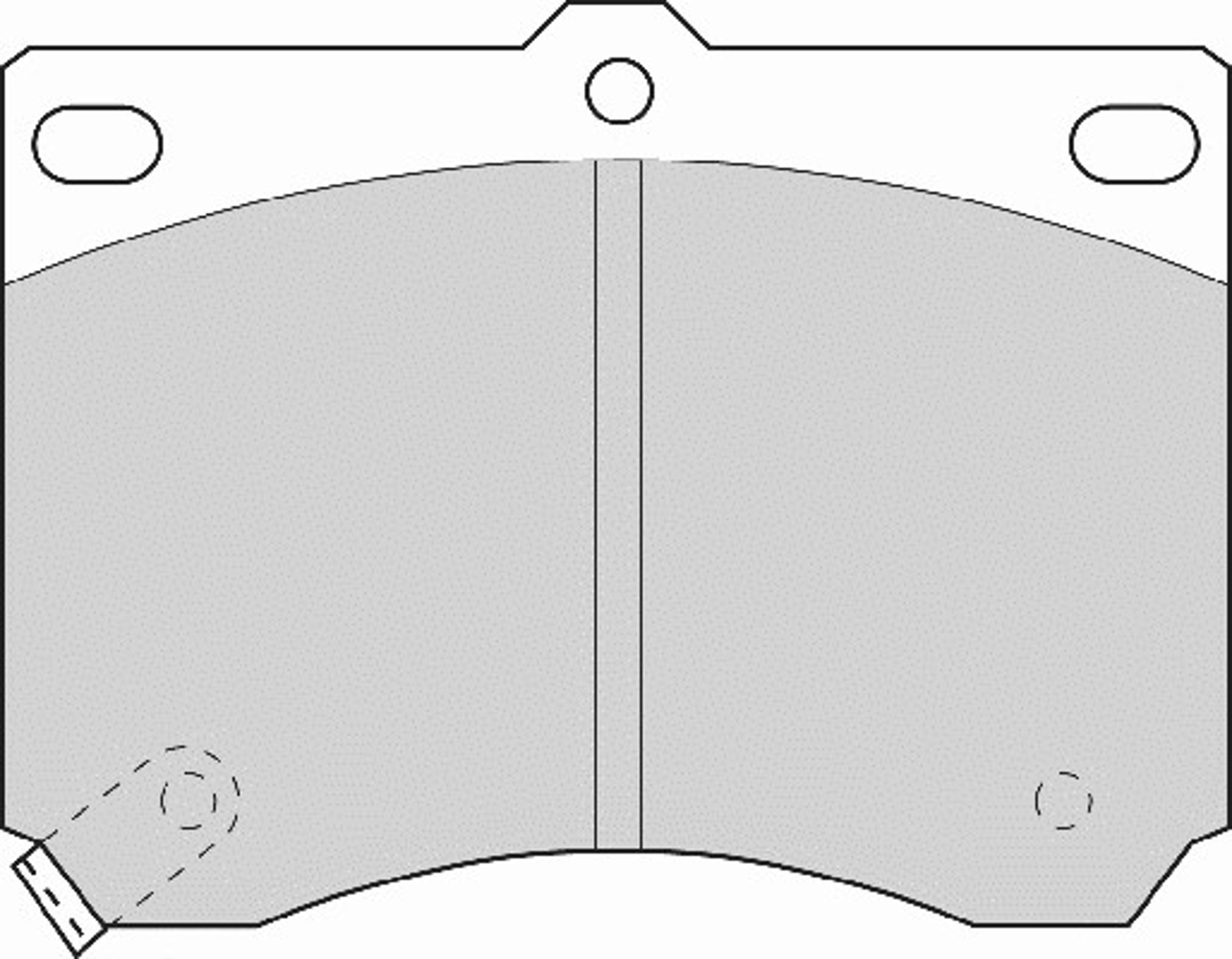 Колодки тормозные дисковые NECTO FD6528A