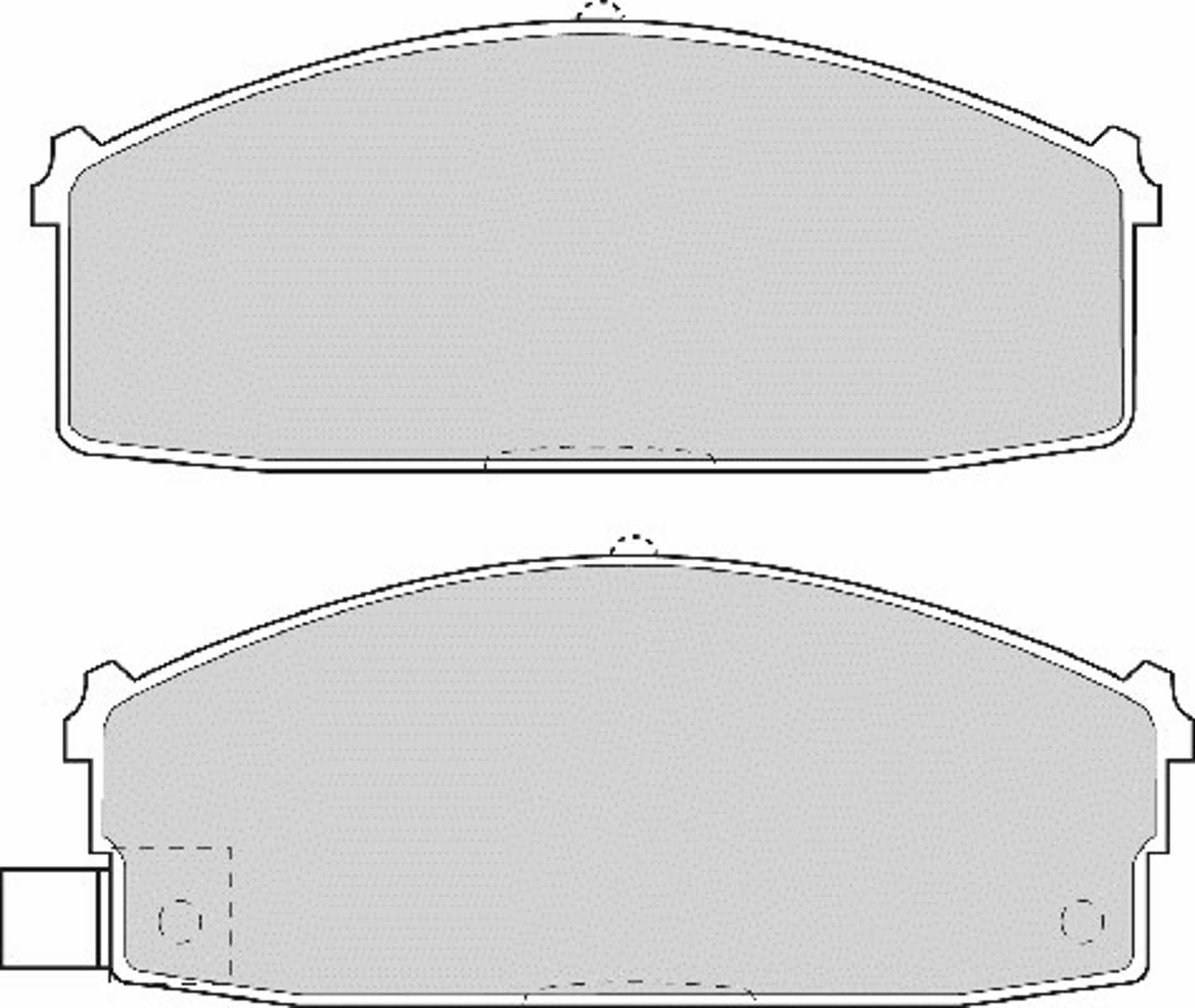 Колодки тормозные дисковые NECTO FD6569A