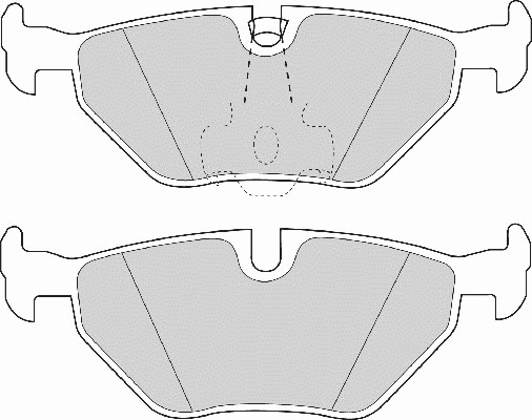 Колодки тормозные дисковые NECTO FD6739A
