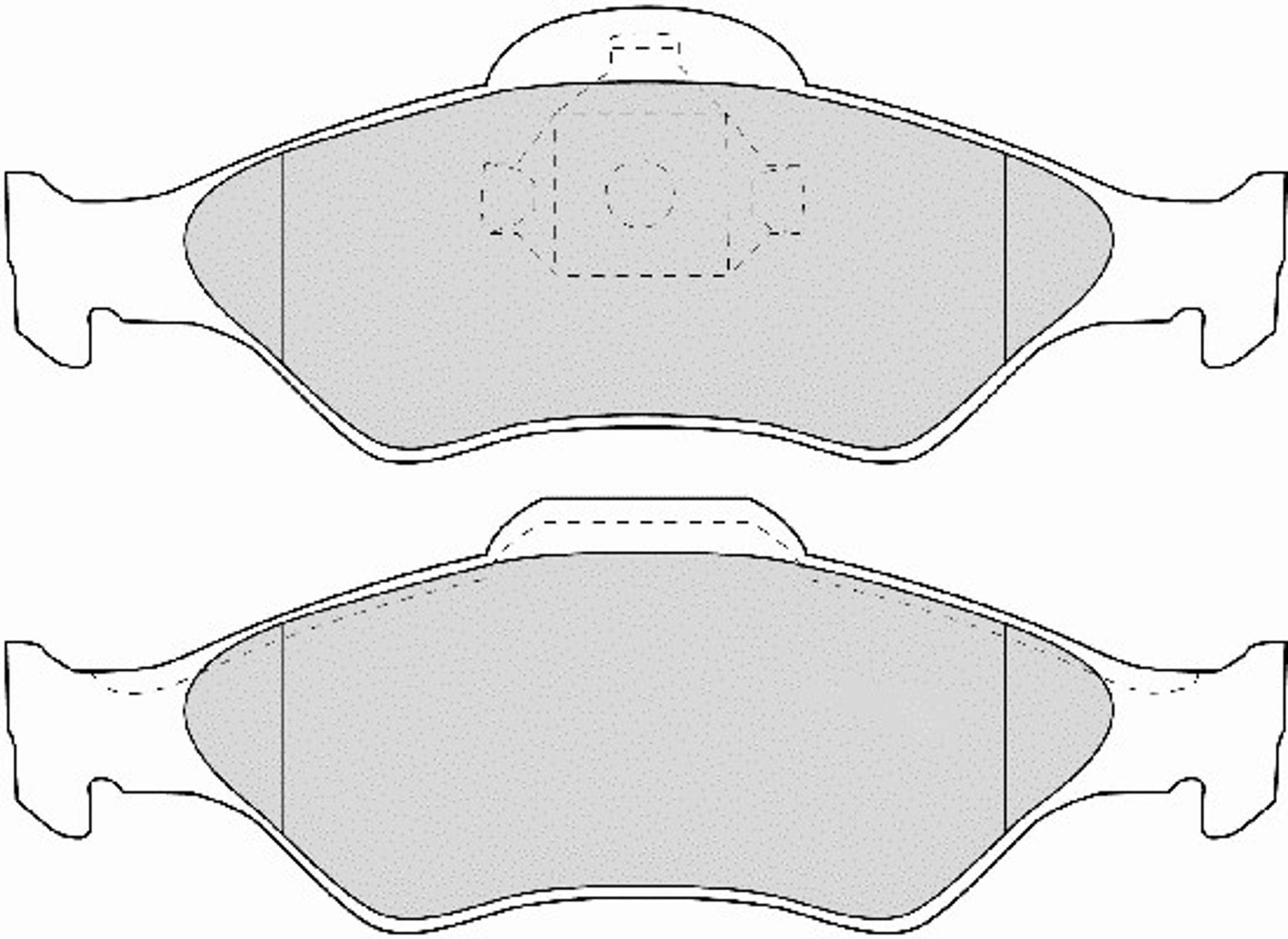 Колодки тормозные дисковые NECTO FD6891A