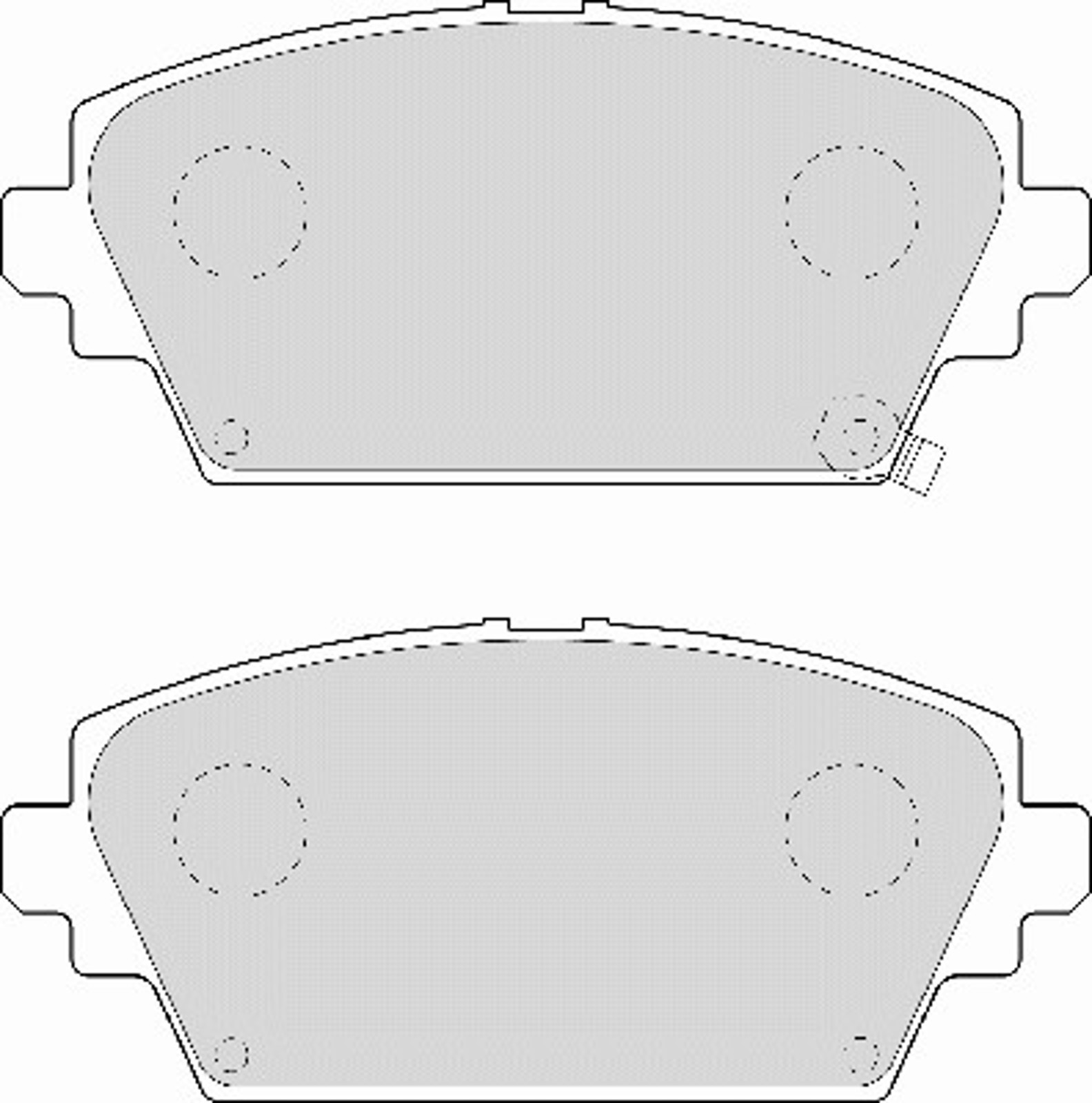Колодки тормозные дисковые NECTO FD6937A