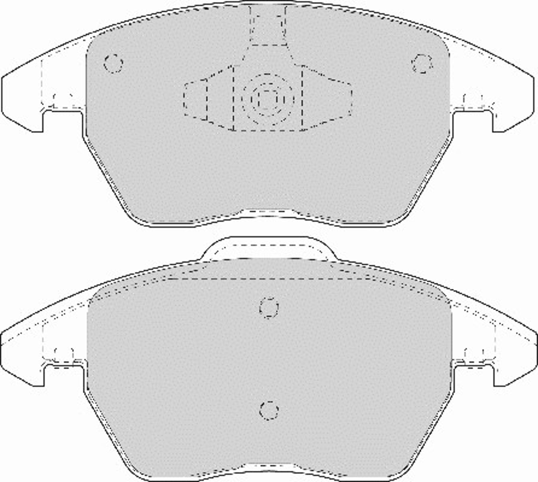 Колодки тормозные дисковые NECTO FD7146A