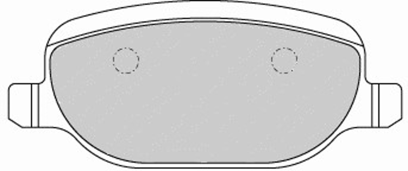 Колодки тормозные дисковые NECTO FD7195A