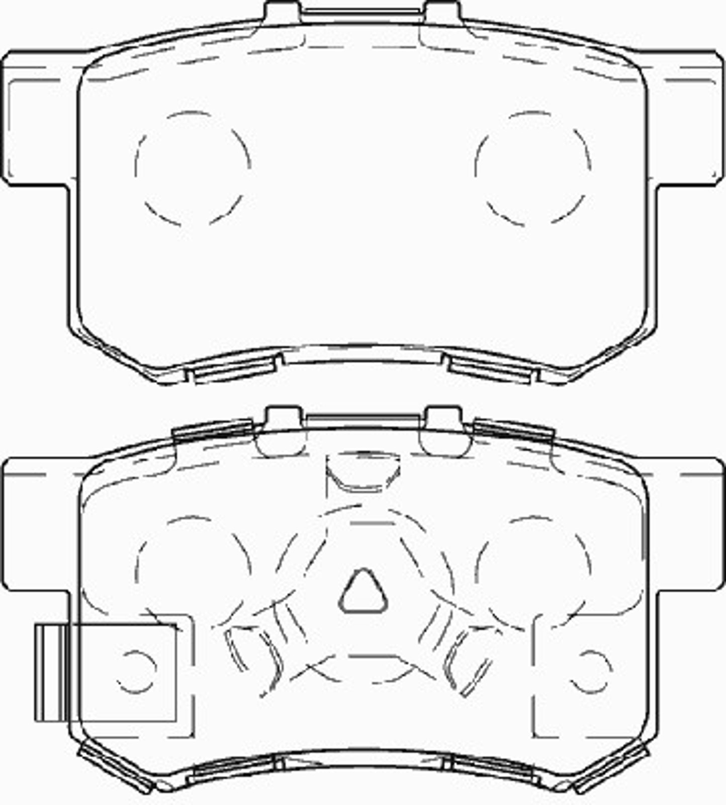Колодки тормозные дисковые NECTO FD7430A