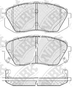 Тормозные колодки NIBK PN0052