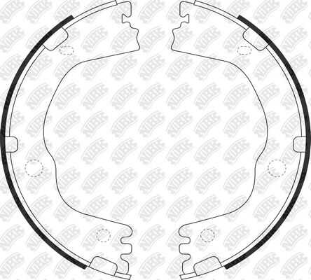Колодки тормозные барабанные