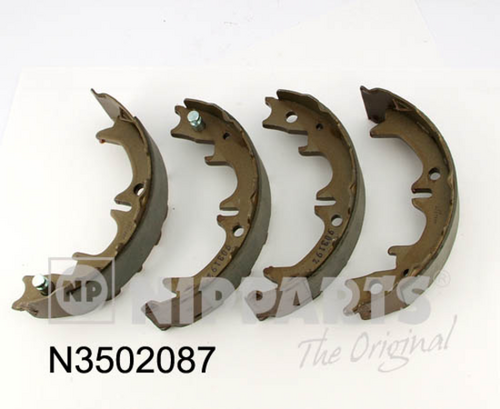 Колодки тормозные барабанные /комплект 4 шт NIPPARTS N3502087