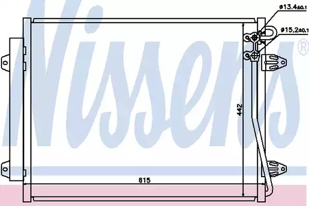 Конденсатор кондиционера NISSENS 94832