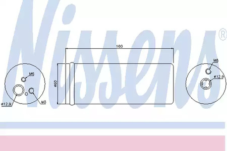 Осушитель кондиционера NISSENS 95171