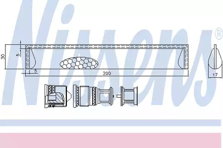 Осушитель кондиционера NISSENS 95351