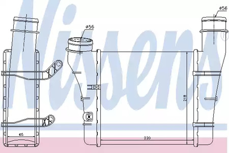 Интеркулер NISSENS 96707
