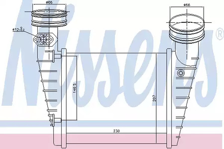 Интеркулер NISSENS 96731