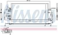Радиатор кондиционера NISSENS 940486