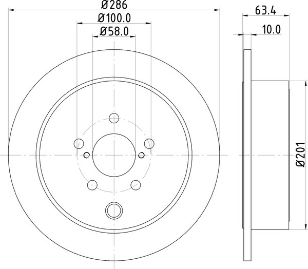 Диск тормозной NISSHINBO ND7007K