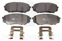 Комплект колодок для дисковых тормозов NK 223534