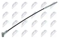 Hlrpl004 трос ручн торм opel astra g 98-05 vectra b 95-03 zafira a 99-05 /перед/ NTY HLRPL004
