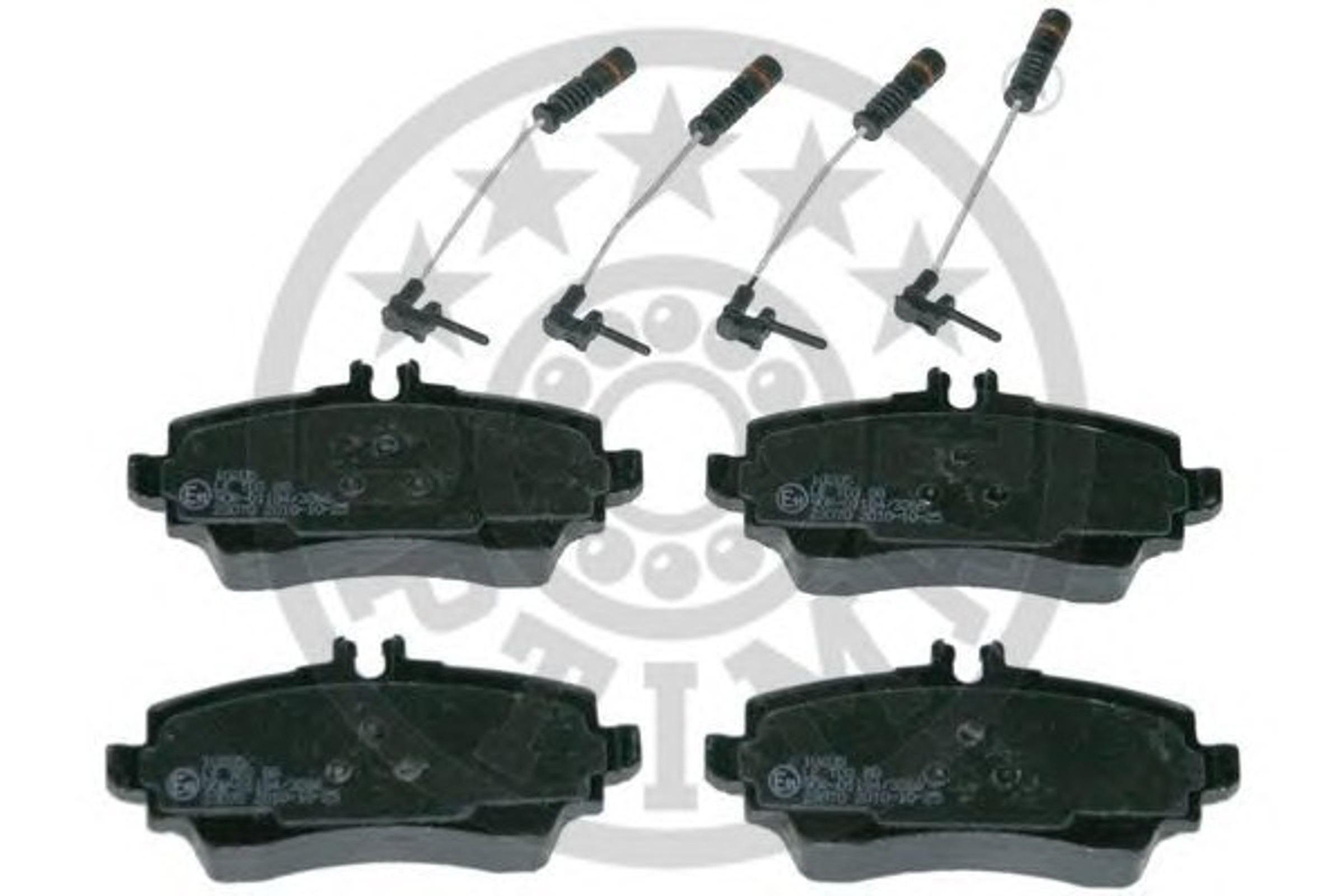 Колодки тормозные дисковые OPTIMAL 10205