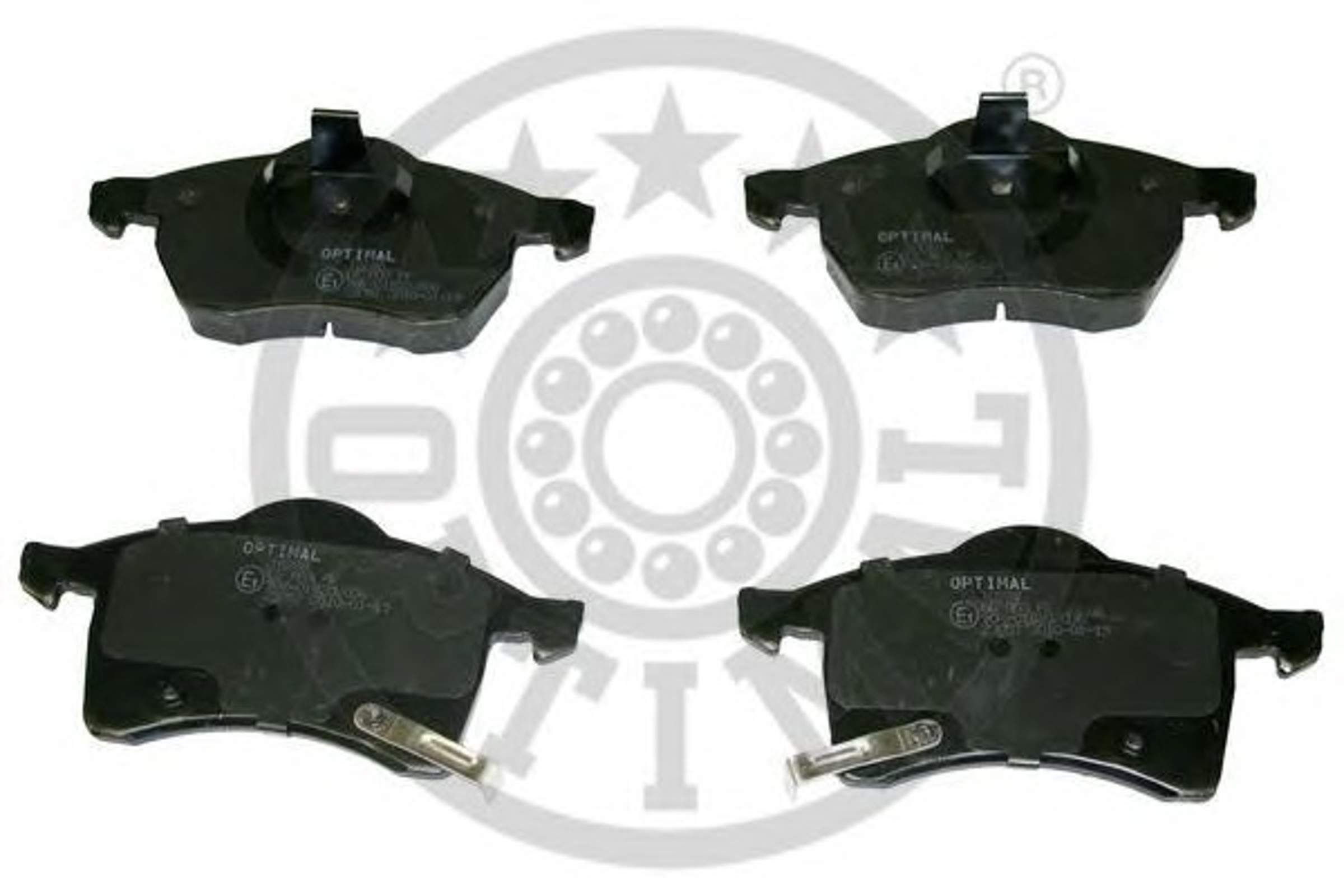 Колодки тормозные дисковые OPTIMAL 10288