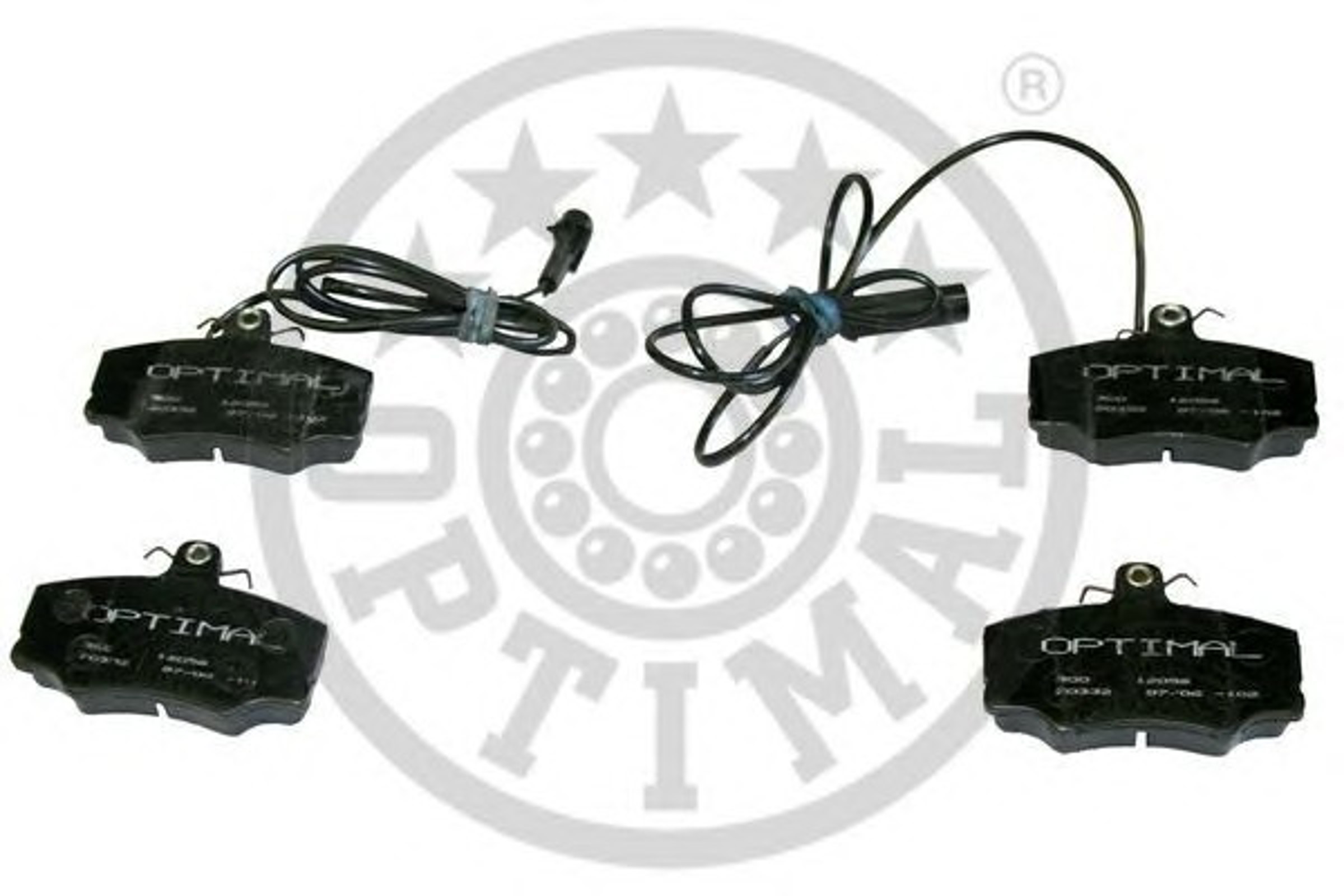 Колодки тормозные дисковые OPTIMAL 12056