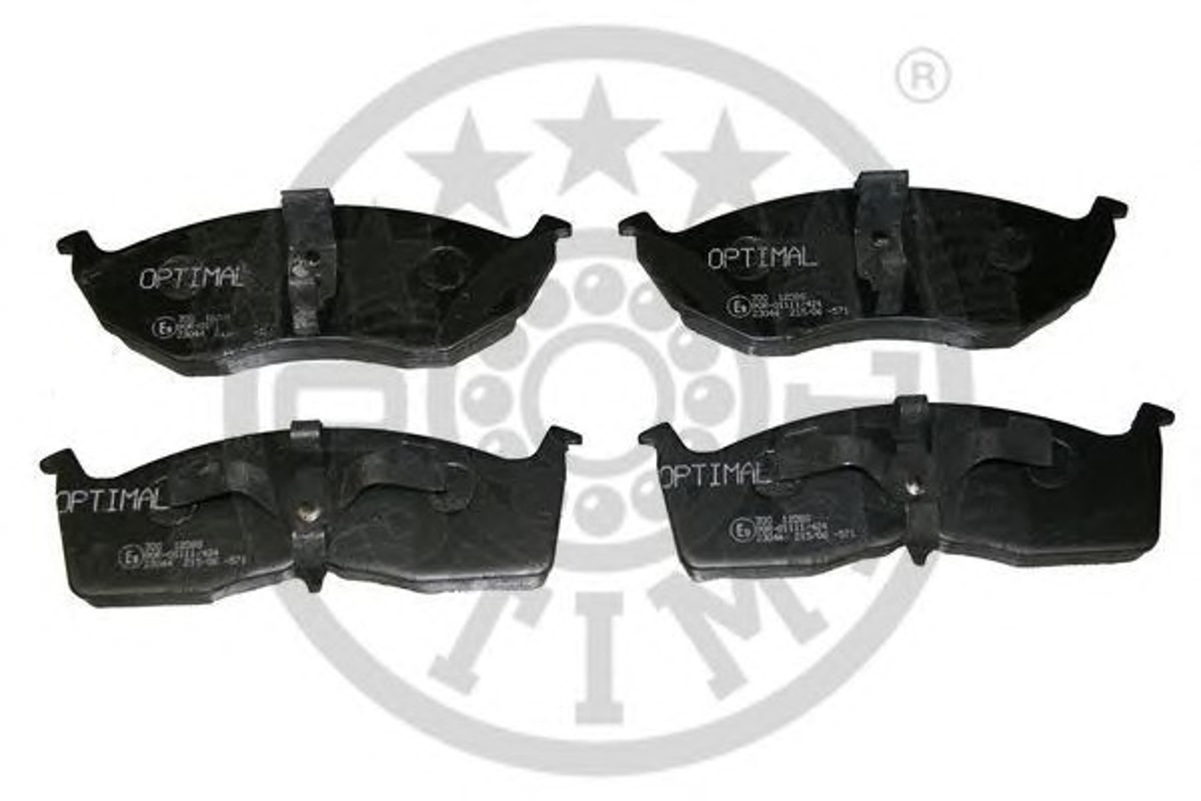 Колодки тормозные дисковые OPTIMAL 12088