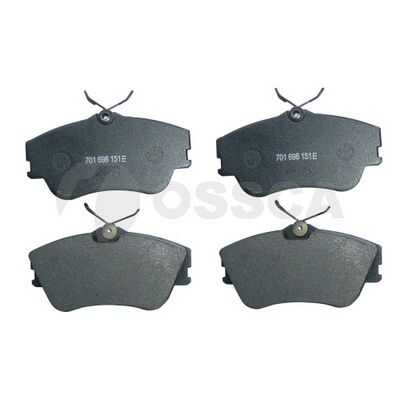 Колодки тормозные дисковые brake pad setfrontfor 15 wheels OSSCA 00585