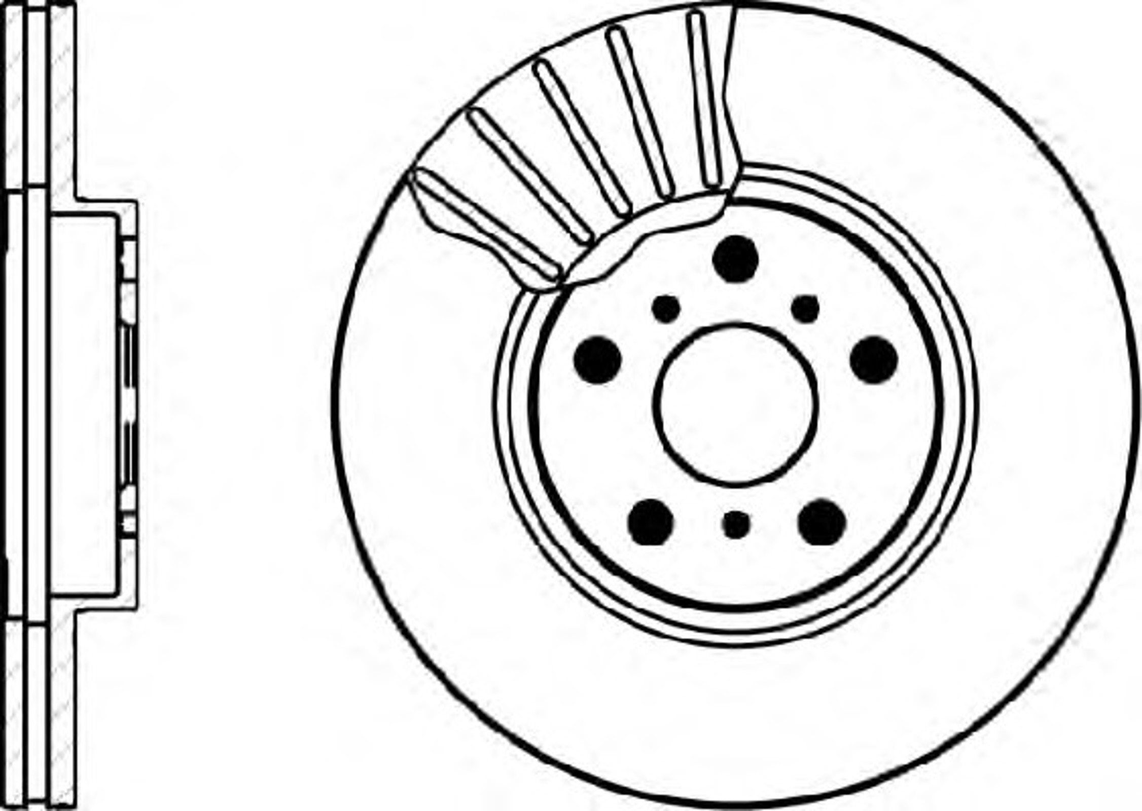 Диск тормозной HELLA/BEHR/PAGID 53650