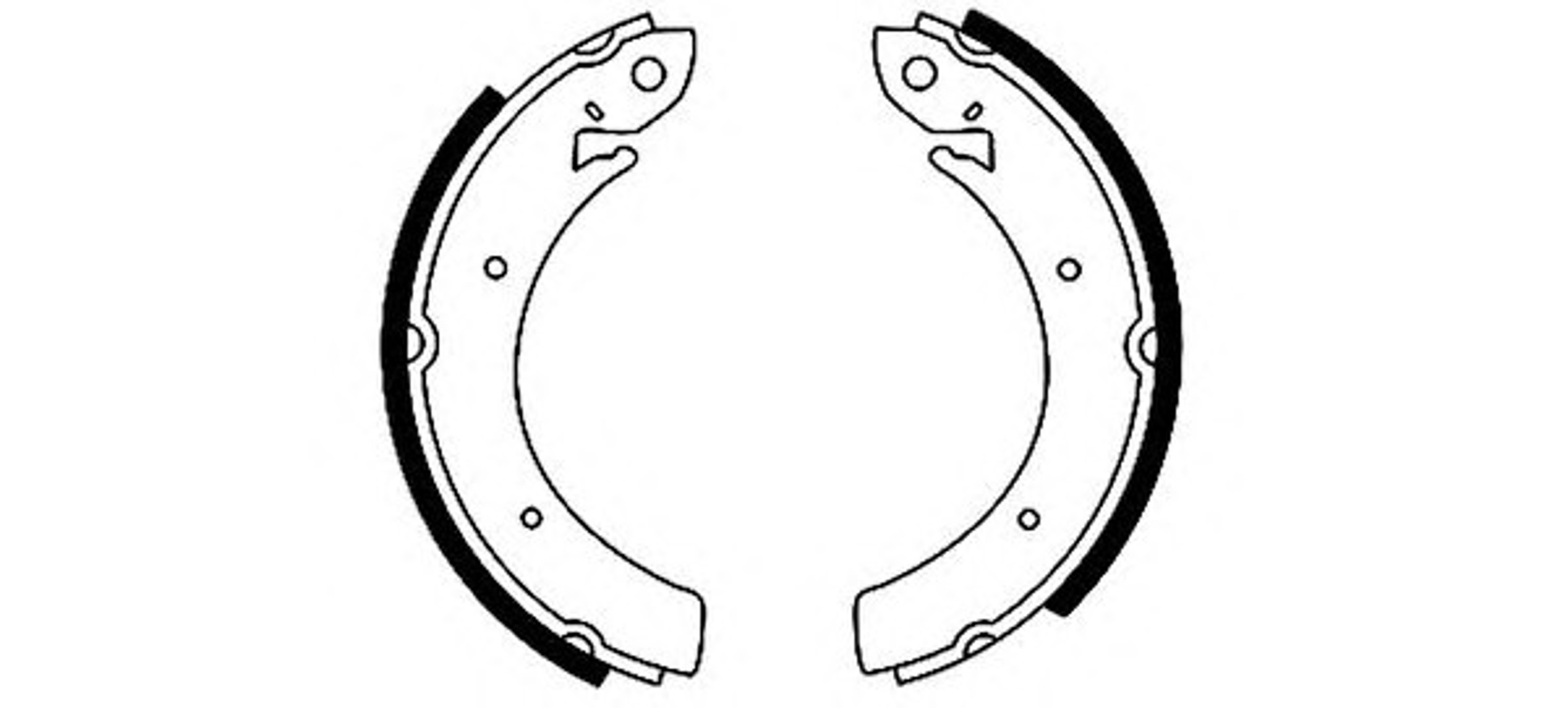 Колодки тормозные барабанные HELLA/BEHR/PAGID H8780
