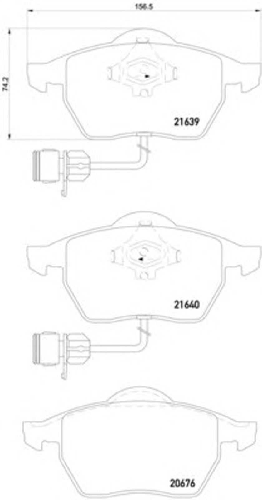 Колодки тормозные дисковые HELLA/BEHR/PAGID T1162