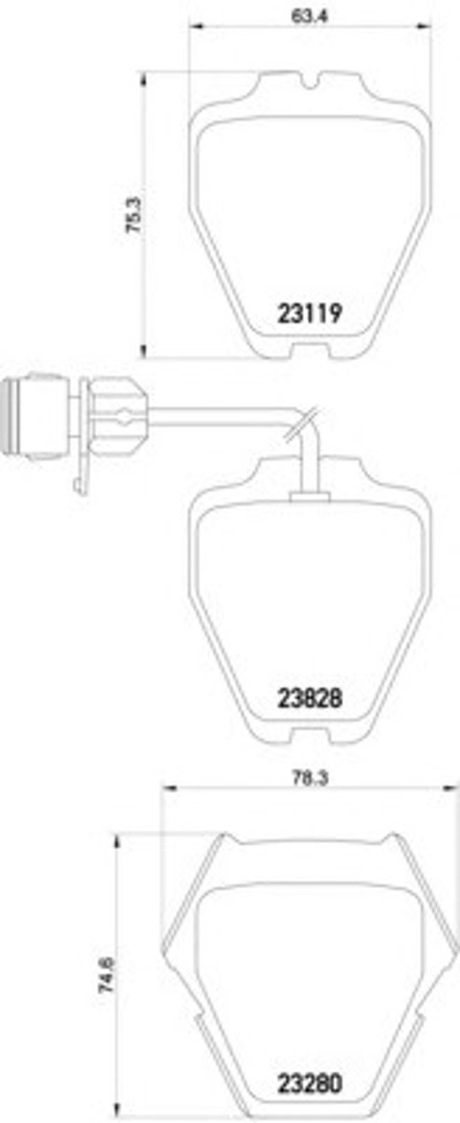 Колодки тормозные дисковые HELLA/BEHR/PAGID T1183