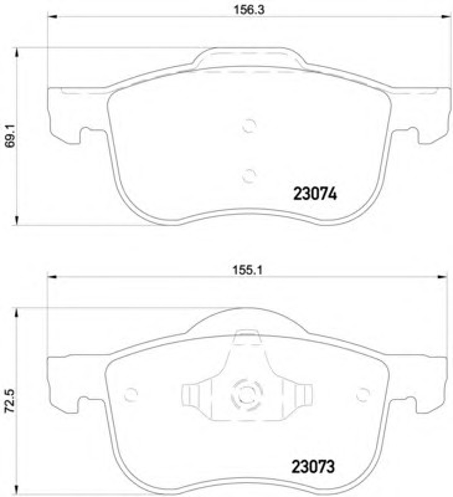 Колодки тормозные дисковые HELLA/BEHR/PAGID T1189