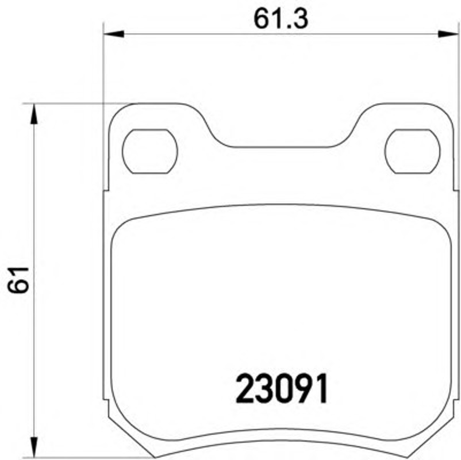 Колодки тормозные дисковые HELLA/BEHR/PAGID T1206