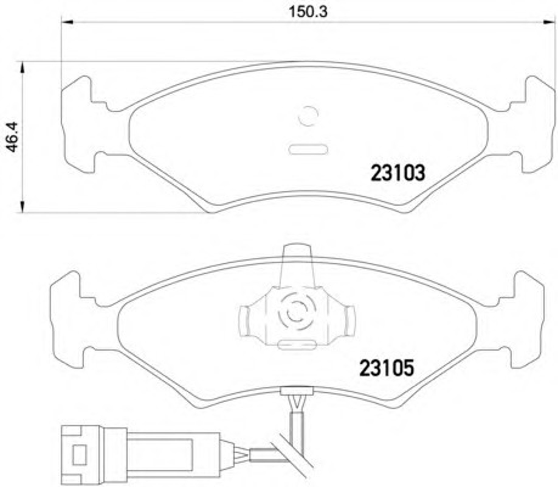 Колодки тормозные дисковые HELLA/BEHR/PAGID T1342