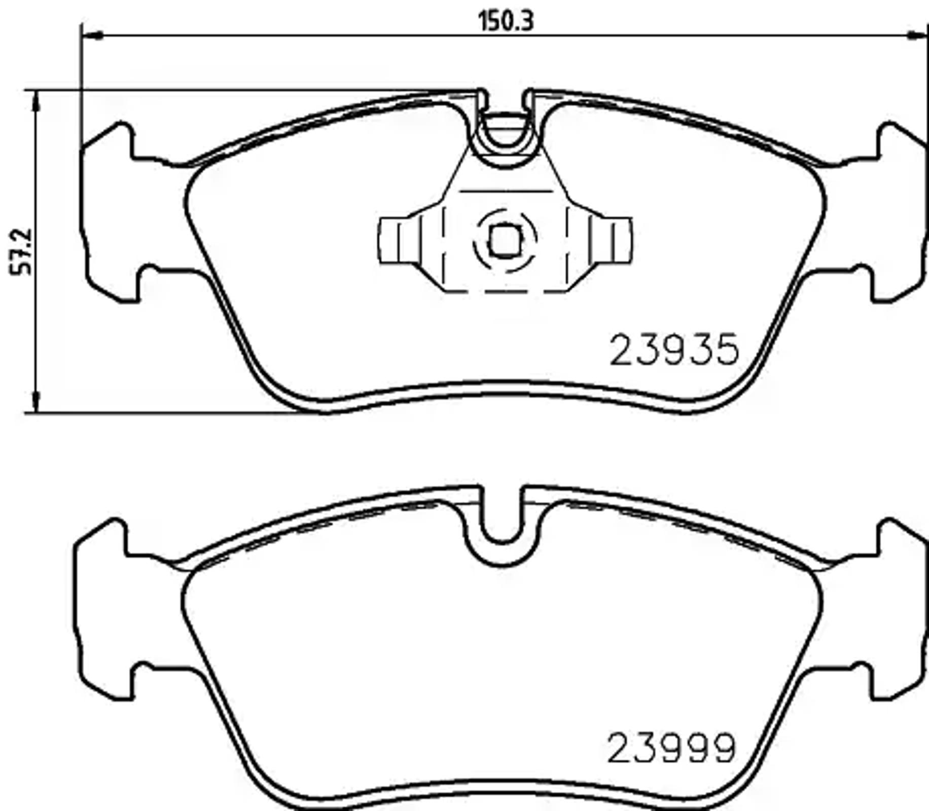 Колодки тормозные дисковые HELLA/BEHR/PAGID T1446