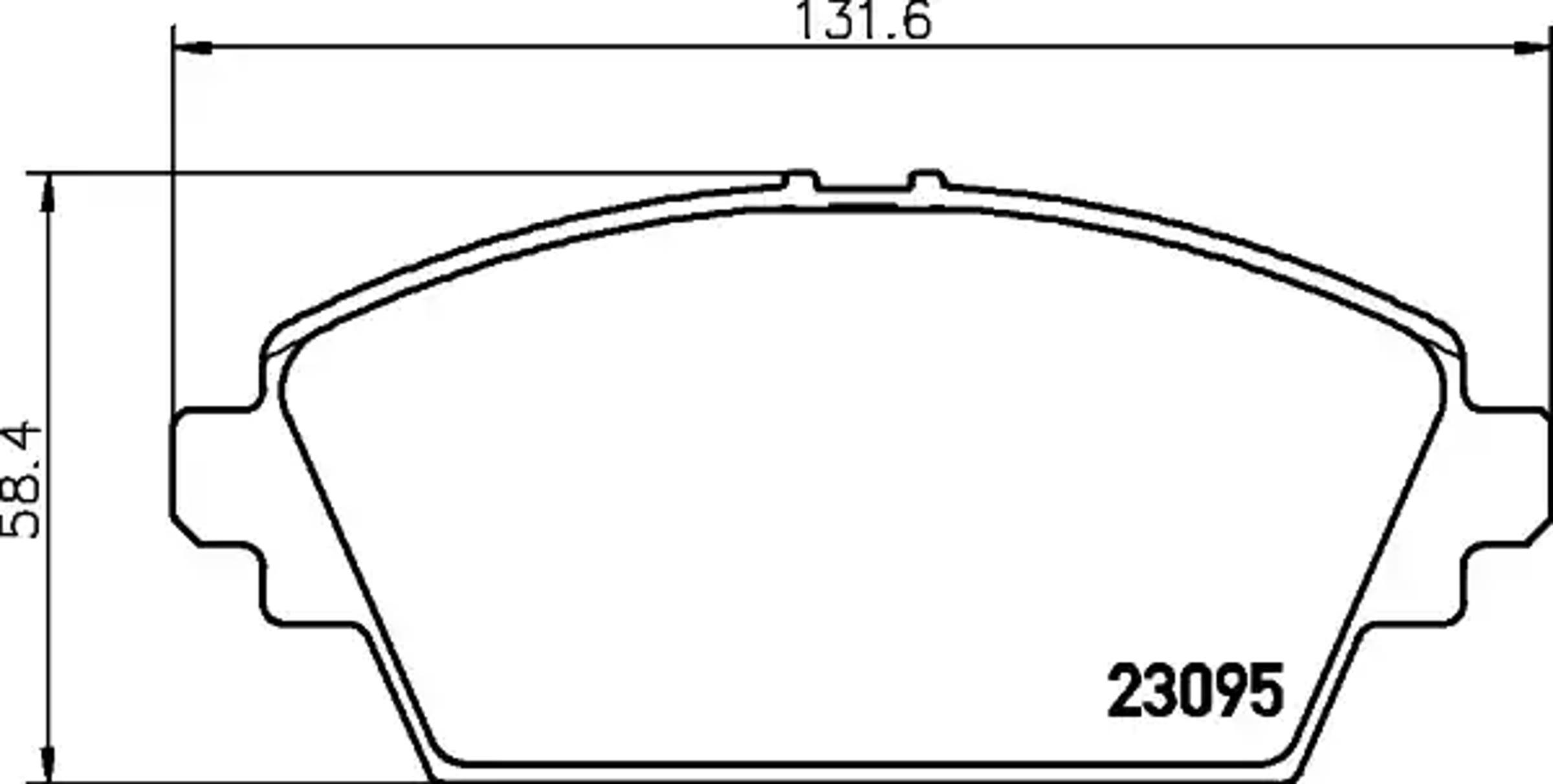 Колодки тормозные дисковые HELLA/BEHR/PAGID T1511