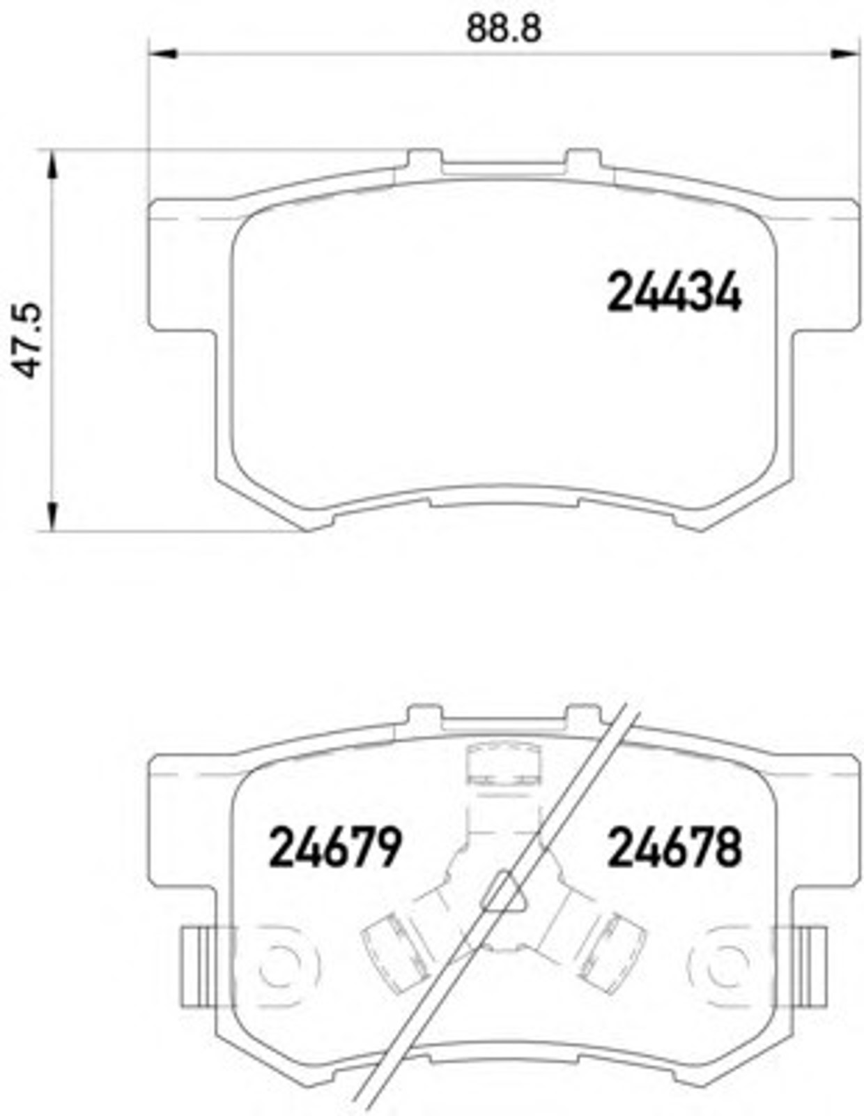 Колодки тормозные дисковые HELLA/BEHR/PAGID T1767