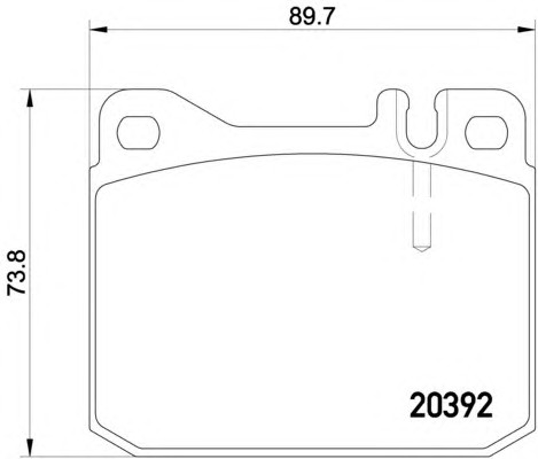 Колодки тормозные дисковые HELLA/BEHR/PAGID T4135
