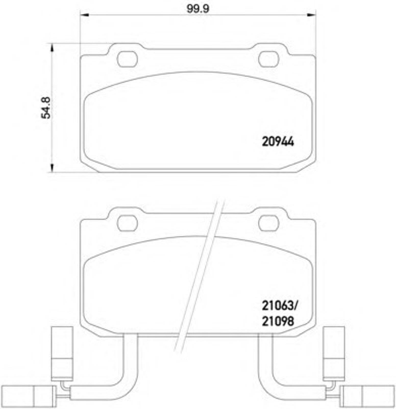 Колодки тормозные дисковые HELLA/BEHR/PAGID T4164