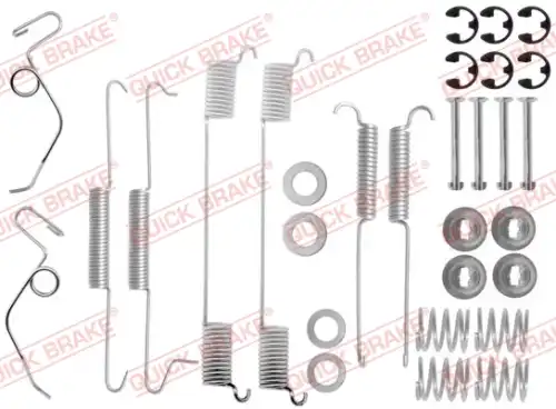 Монтажный комплект тормозных колодок QUICK BRAKE 105-0625