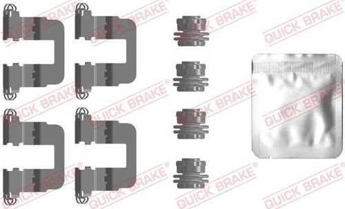 Комплект монтажный тормозных колодок QUICK BRAKE 109-0106