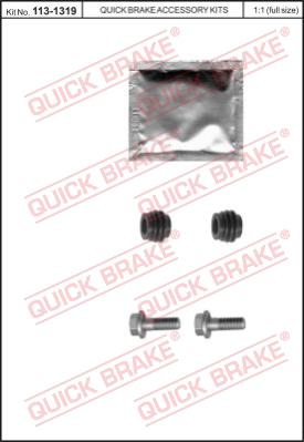 Комплект принадлежностей тормо QUICK BRAKE 113-1319